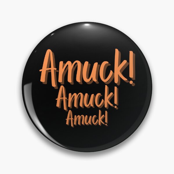 Item preview, Let’s Run Amuck! Amuck! Amuck! designed and sold by MarginaliaMagic.