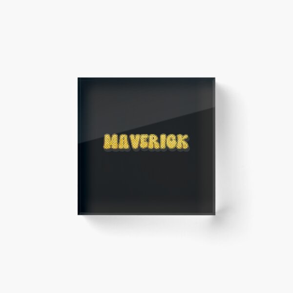 Item preview, Maverick Personalized Cool Custom Name - Funny Design for Men and Boys designed and sold by Watsonarts.