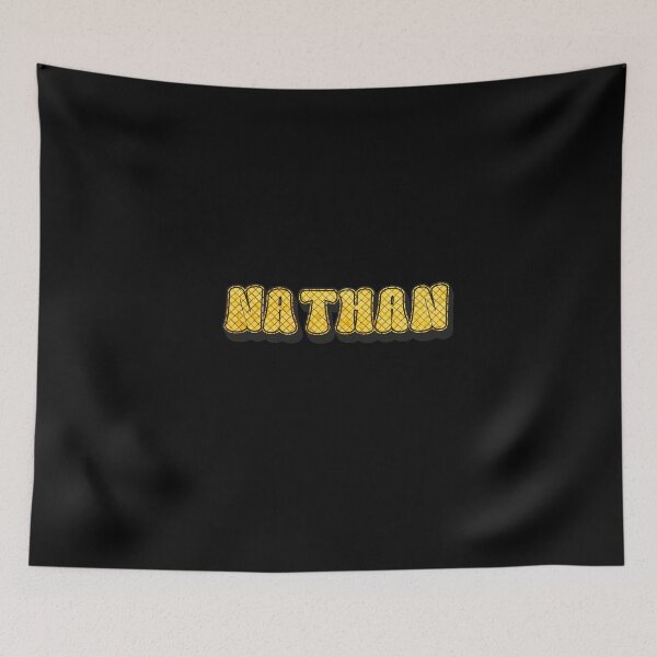 Item preview, Nathan Personalized Cool Custom Name - Funny Design for Men and Boys designed and sold by Watsonarts.