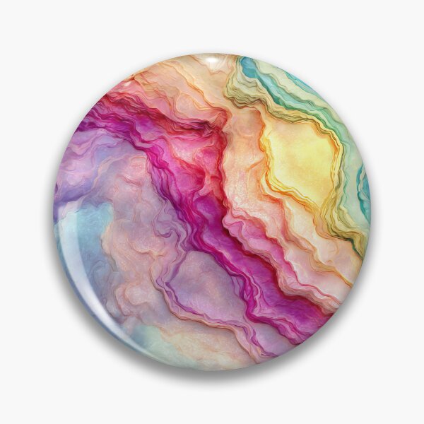 Item preview, Pastel Rainbow Agate Marble Abstract designed and sold by WatercolorLane.