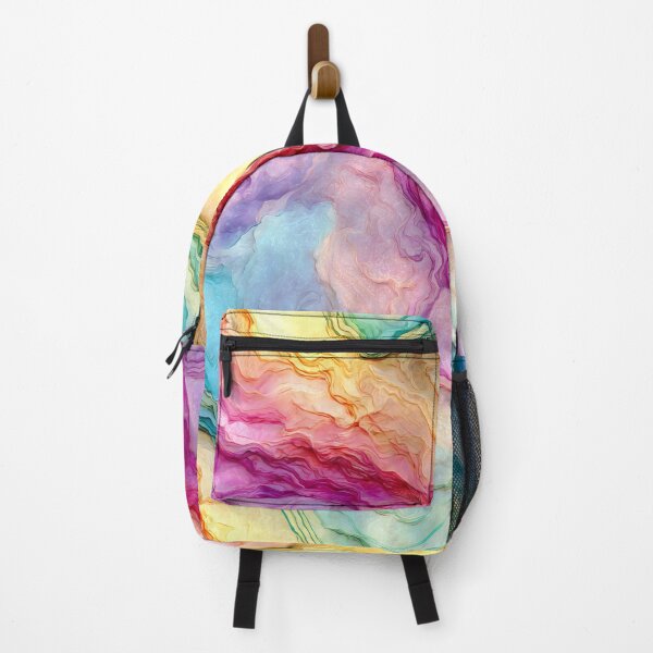 Item preview, Pastel Rainbow Agate Marble Abstract designed and sold by WatercolorLane.