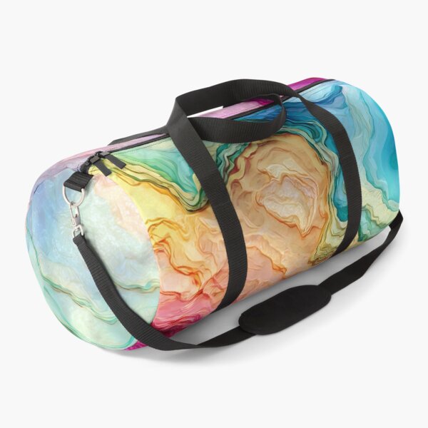 Item preview, Pastel Rainbow Agate Marble Abstract designed and sold by WatercolorLane.