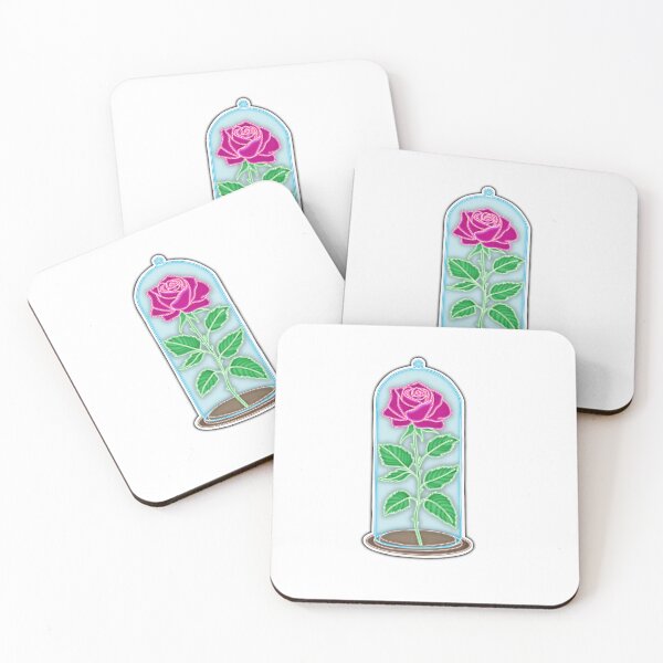 Item preview, Glowing Magenta Enchanted Rose Art designed and sold by Kaimarbe | Cute Stickers & Apparel.