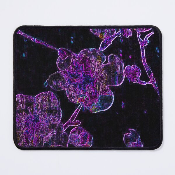 Item preview, Purple Bloom – Neon Botanical Art | Chromatic Orchids Collection designed and sold by BatNature.