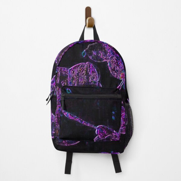 Item preview, Purple Bloom – Neon Botanical Art | Chromatic Orchids Collection designed and sold by BatNature.