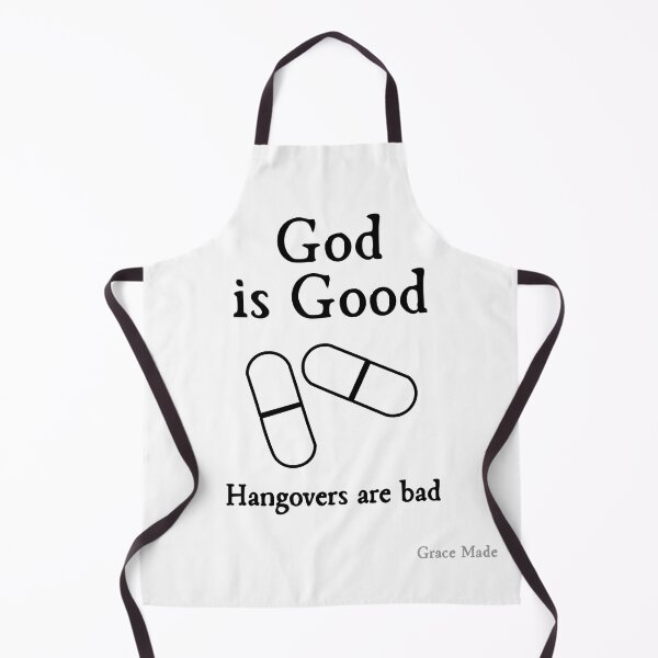 Item preview, God is Good, Hangovers are Bad designed and sold by GraceMadeArt.