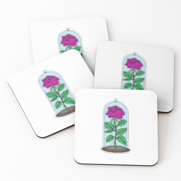 Item preview, Vibrant Fairy Tale Rose Illustration designed and sold by Kaimarbe | Cute Stickers & Apparel.