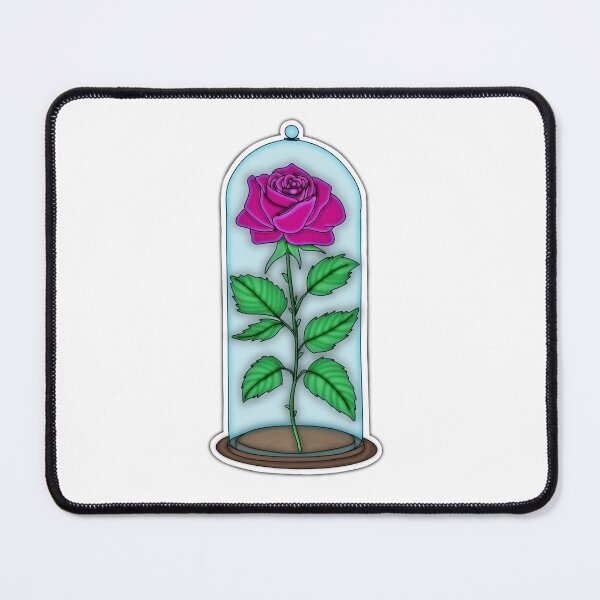 Item preview, Vibrant Fairy Tale Rose Illustration designed and sold by Kaimarbe | Cute Stickers & Apparel.