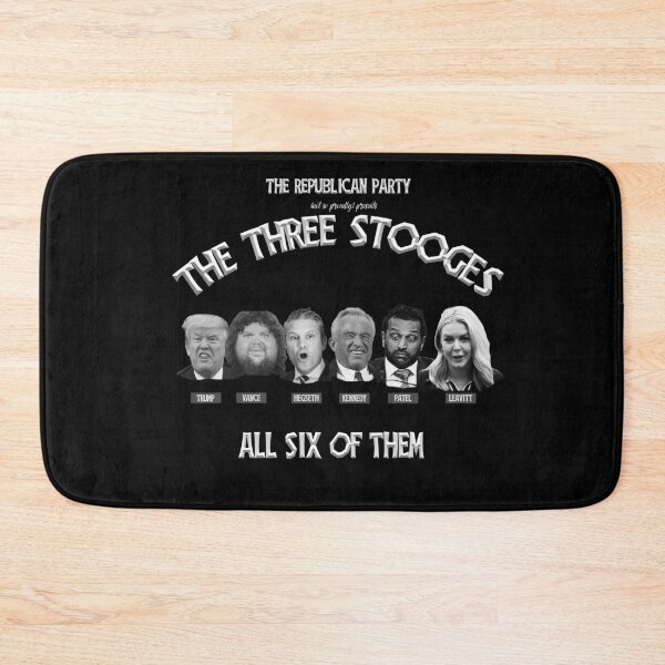 Item preview, The Three Stooges - All Six of Them designed and sold by Ursus Ink.
