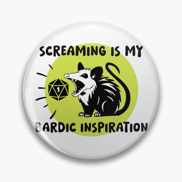 Item preview, Screaming Possum Bard designed and sold by megogilvie.