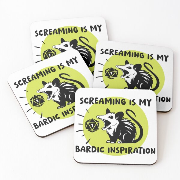 Item preview, Screaming Possum Bard designed and sold by megogilvie.