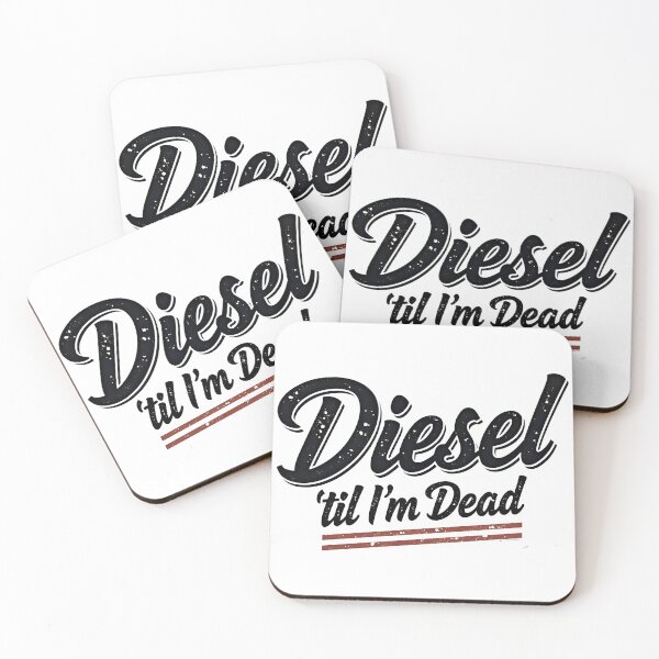 Item preview, Diesel Til I’m Dead Shirt Truck Driver Gift Funny Trucker Dad Tee Diesel Mechanic Husband Father’s Day Birthday Tee designed and sold by TruckerGiftCo.