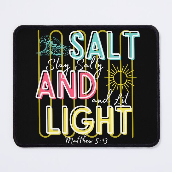 Item preview, Salt and Light Matthew 5:13 Stay Salty and Lit Christian Beach Lover Sun and Waves designed and sold by Forevermore.