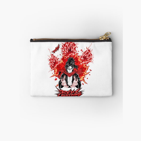 Item preview, Red Lightning Anime Warrior Power Aura Streetwear Design designed and sold by RAYapparel.