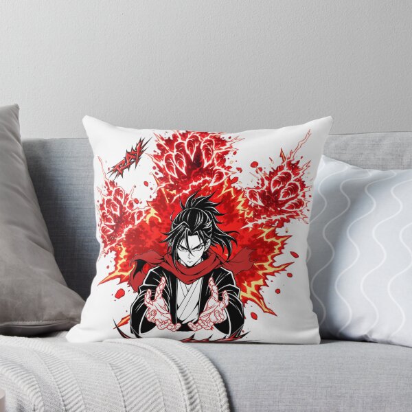 Item preview, Red Lightning Anime Warrior Power Aura Streetwear Design designed and sold by RAYapparel.