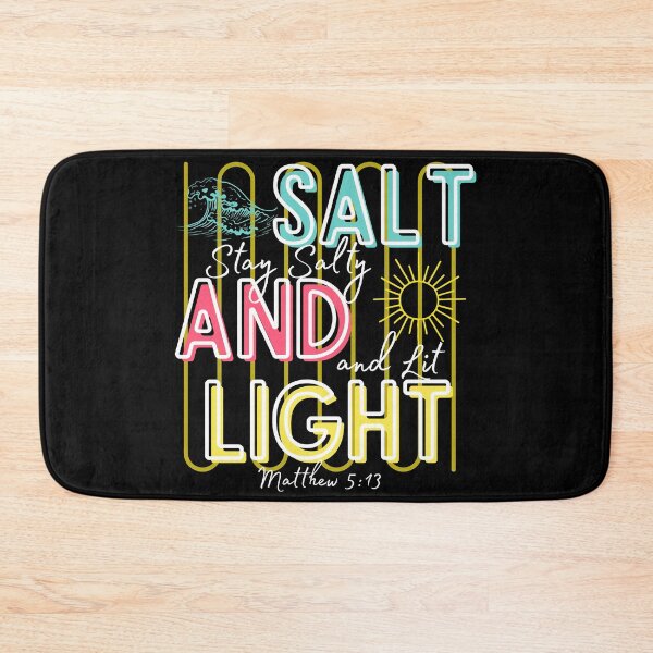 Item preview, Salt and Light Matthew 5:13 Stay Salty and Lit Christian Beach Lover Sun and Waves designed and sold by Forevermore.
