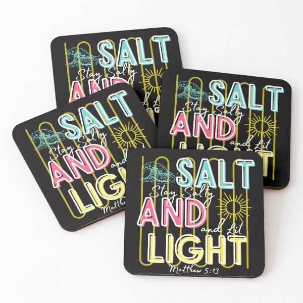 Item preview, Salt and Light Matthew 5:13 Stay Salty and Lit Christian Beach Lover Sun and Waves designed and sold by Forevermore.