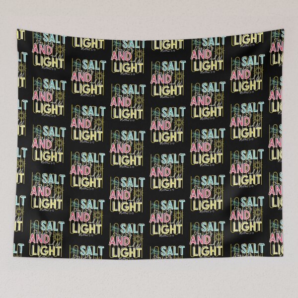 Item preview, Salt and Light Matthew 5:13 Stay Salty and Lit Christian Beach Lover Sun and Waves designed and sold by Forevermore.
