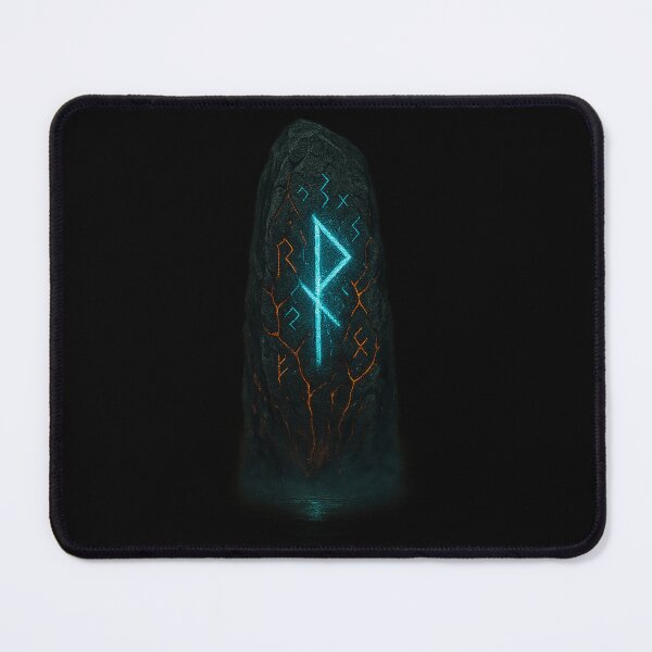 Item preview, Glowing Norse Runestone Magic Viking Bindrune Stone designed and sold by Mythborn Saga.
