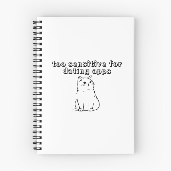 Item preview, Too sensitive for dating apps designed and sold by niiceshop.