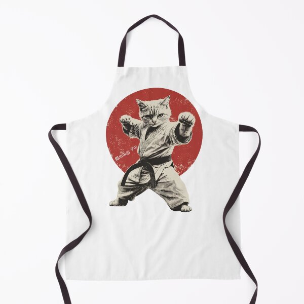 Item preview, Gritty Kung Fu Master Cat designed and sold by sidki-SDK.