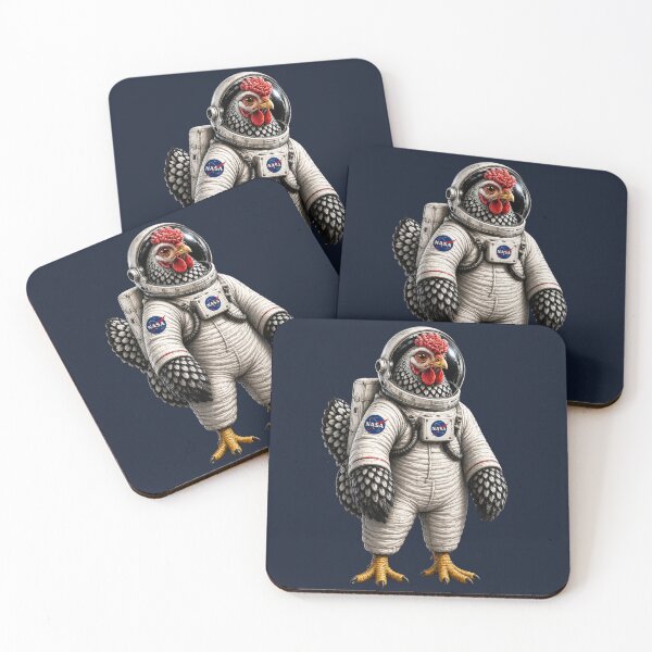 Item preview, Funny Chicken T-Shirt | Astronaut Chicken designed and sold by heritagecartel.