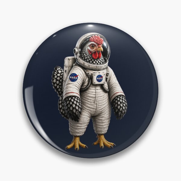 Item preview, Funny Chicken T-Shirt | Astronaut Chicken designed and sold by heritagecartel.