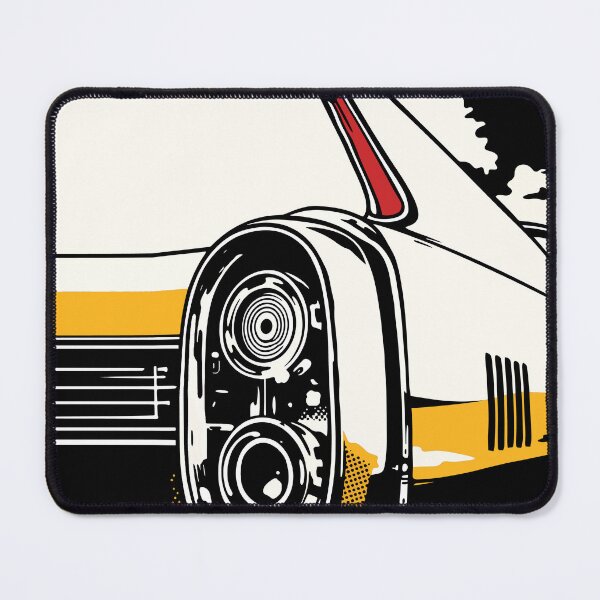 Item preview, Yellow Classic Car Tail Light Close Up designed and sold by RamyGallery.