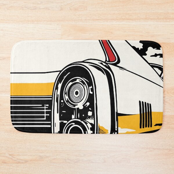 Item preview, Yellow Classic Car Tail Light Close Up designed and sold by RamyGallery.