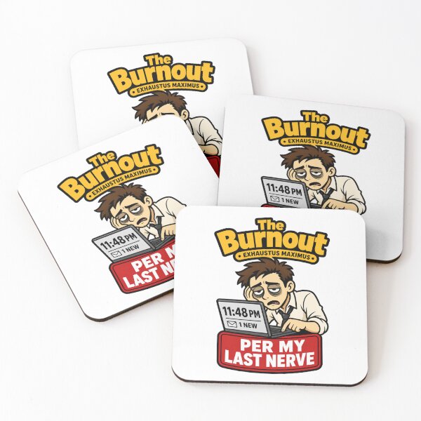 Item preview, The Burnout Per My Last Nerve Humor designed and sold by Sayitaniway.