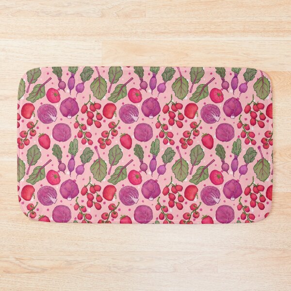 Item preview, Red Veggie pattern, assorted garden vegetables designed and sold by EmmaSB-Designs.