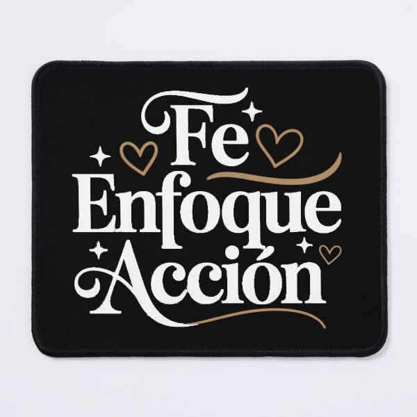 Item preview, Fe Enfoque Acción Motivation Mindset designed and sold by Nzgiftsandmore.