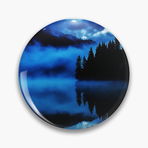 Item preview, Midnight Mist Over Silent Lake designed and sold by Exodoi.