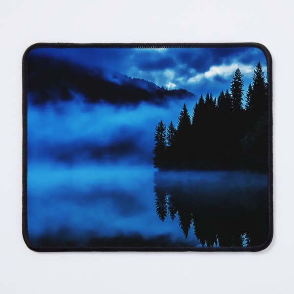 Item preview, Midnight Mist Over Silent Lake designed and sold by Exodoi.