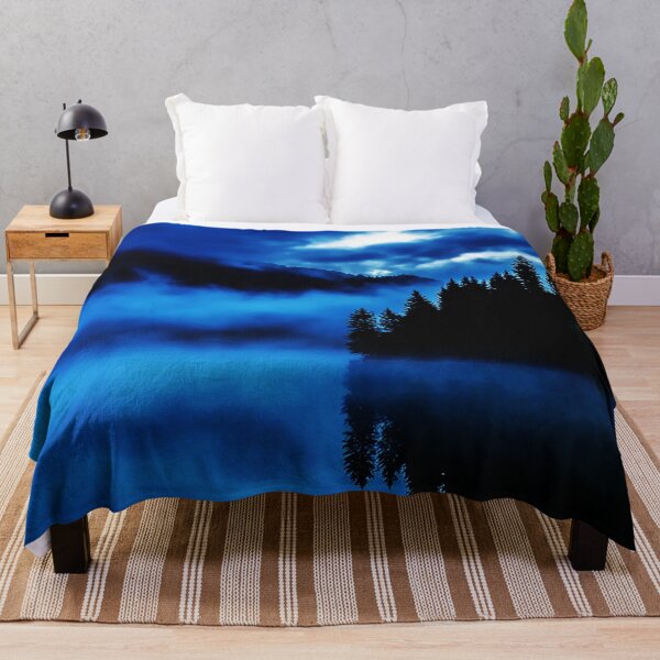Item preview, Midnight Mist Over Silent Lake designed and sold by Exodoi.