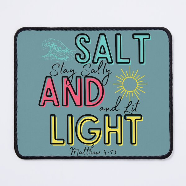 Item preview, Salt and Light Matthew 5:13 Stay Salty and Lit Christian Beach Lover Sun and Waves designed and sold by Forevermore.