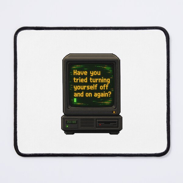 Item preview, Retro Pixel Computer Funny Tech Unsolicited Advice designed and sold by NoxAngelus82.