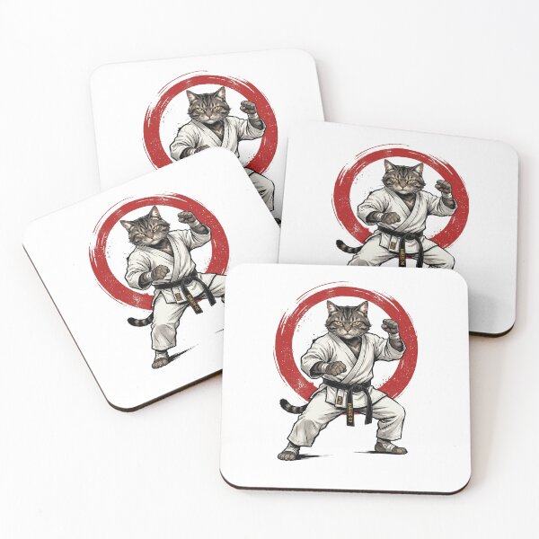 Item preview, Master Feline Karate-Do designed and sold by sidki-SDK.