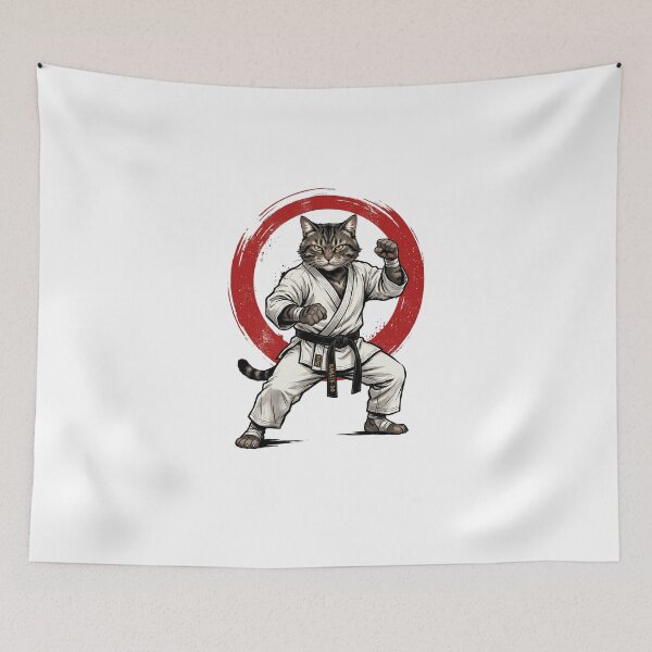 Item preview, Master Feline Karate-Do designed and sold by sidki-SDK.