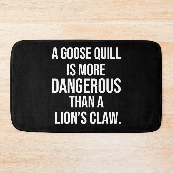 Item preview, A goose quill is more dangerous than a lion’s claw designed and sold by Pikkalo.