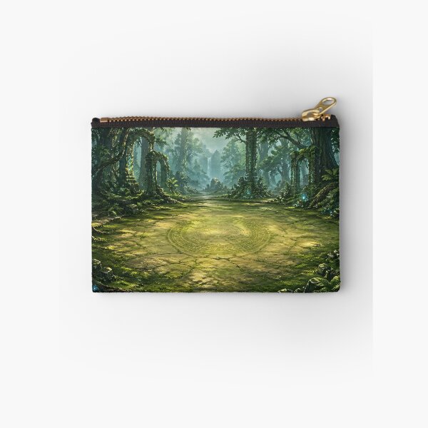 Item preview, Mystical Elven Forest Ruins Tabletop Gaming Playmat designed and sold by Mythborn Saga.