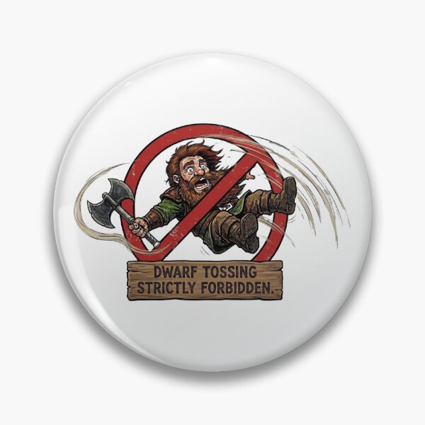 Item preview, Dwarf tossing designed and sold by H4O4.