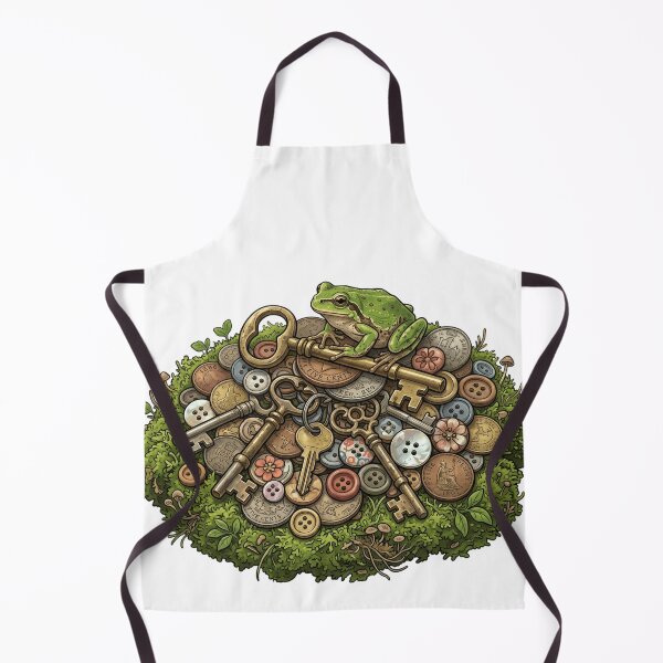Item preview, Shiny Trinkets & Frog - Chaotic Goblincore Aesthetic designed and sold by Retro Mood Co.