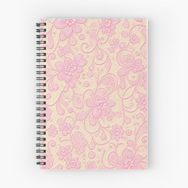 Item preview, Elegant Pink Lace Pattern Vintage Floral Cottage Style Feminine Artwork designed and sold by YourArt7.
