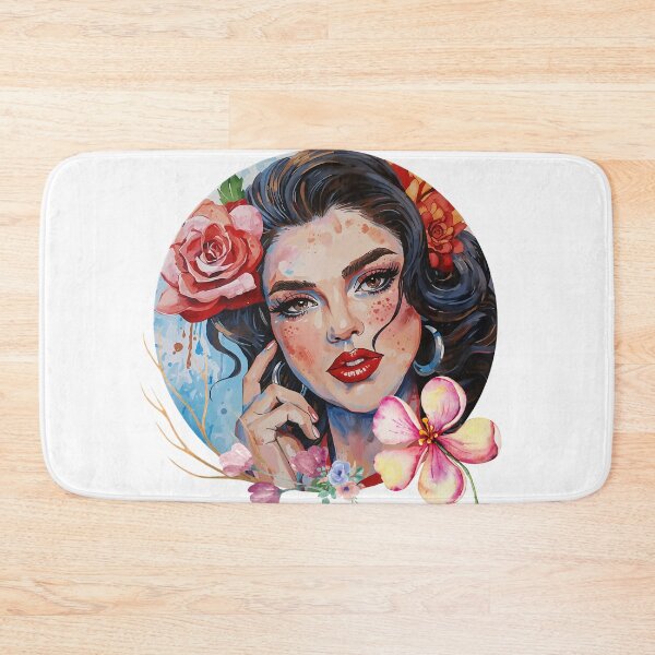 Item preview, Woman with Flowers  designed and sold by FlowerSeller1.