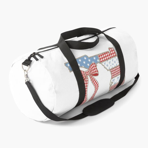 Item preview, Cute Patriotic Florida Map with Red Gingham Bow designed and sold by Paper Drip.