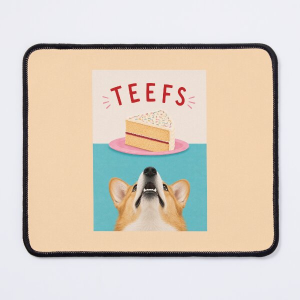 Item preview, Teef - Corgi Birthday  designed and sold by TheVallhundStop.