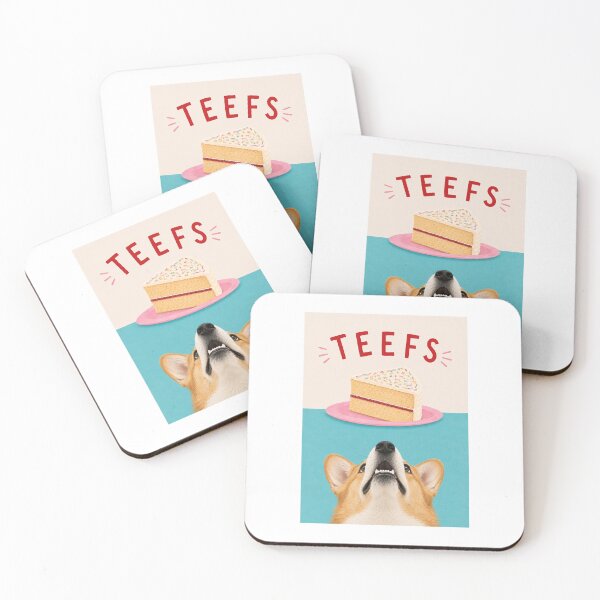 Item preview, Teef - Corgi Birthday  designed and sold by TheVallhundStop.
