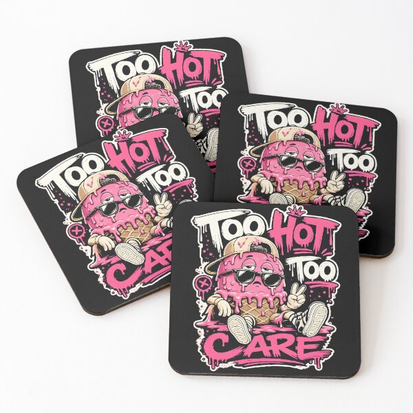 Item preview, Chill Melting Ice Cream Streetwear - Too Hot To Care designed and sold by artdesingart.