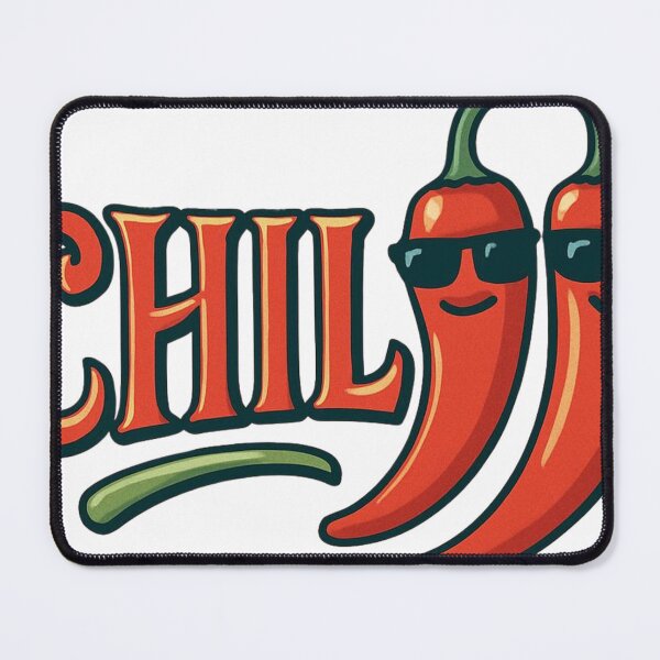 Item preview, Chill Chili Peppers Cool Sunglasses Funny Spicy Cartoon Design designed and sold by Hansonq.